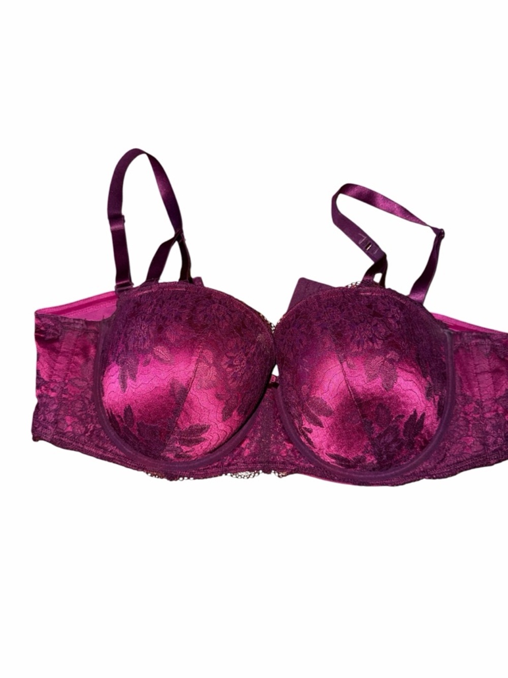 Torrid Lace Underwire Bra Rich Plum Size 44DD